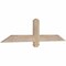 Ekena Millwork Eugene Smooth Timber Gable Bracket, Douglas Fir, 48"W x 12"H x 1 1/2"D x 3 1/2"F, 6/12 Pitch GBW048X12X0204EUG00SDF - alternate 2